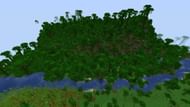 A small part of the seed's expansive spawn jungle (Image via Minecraft)
